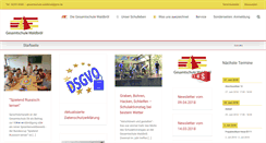 Desktop Screenshot of gesamtschule-waldbroel.de